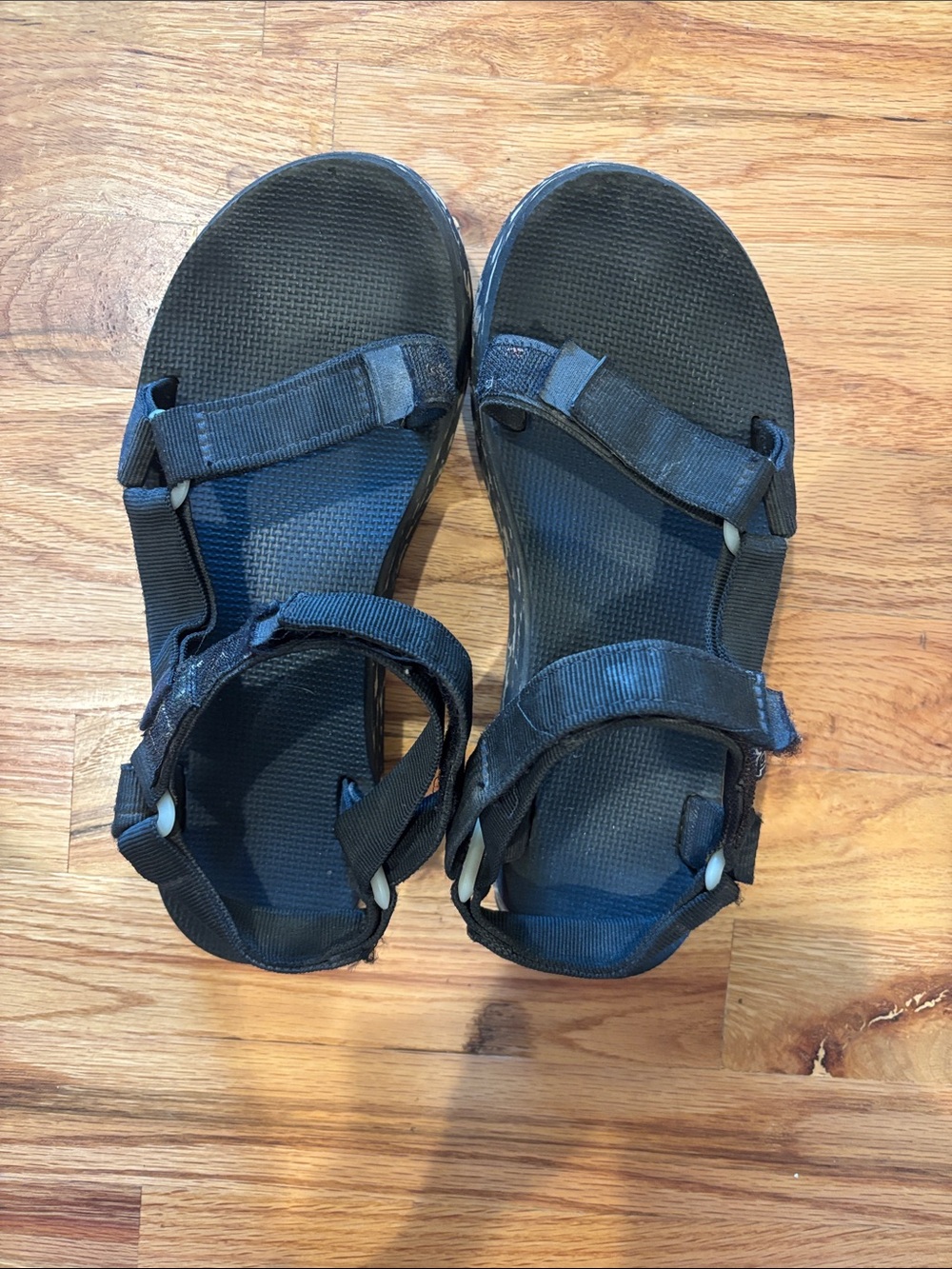 Teva Black Sandals Size 8